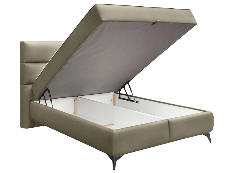 Boxspringbett EDEN taupe Boxspringbett EDEN taupe