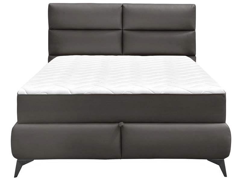 Boxspringbett EDEN dunkelgrau Boxspringbett EDEN dunkelgrau