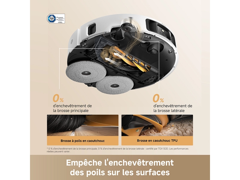 DREAME Robot aspirapolvere e lavapavimenti