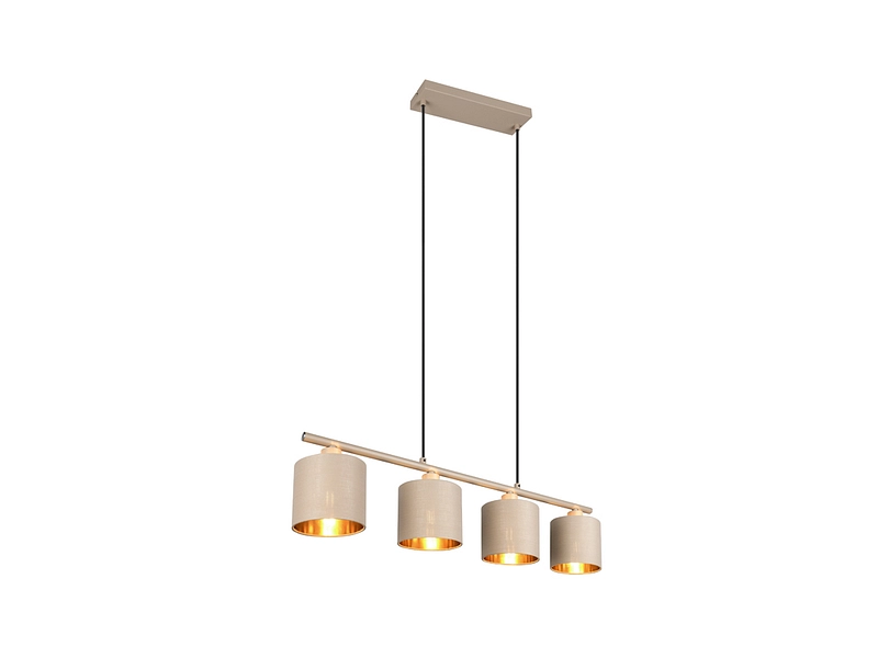 Hängelampe Ledfilament TOMMY 150cm 28W beige