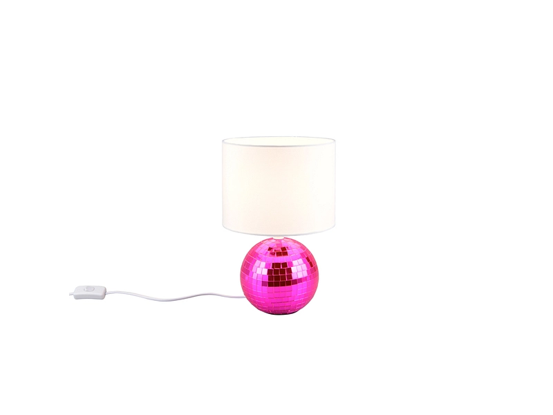 Tischlampe Ledfilament GLITZA 30cm 28W pink