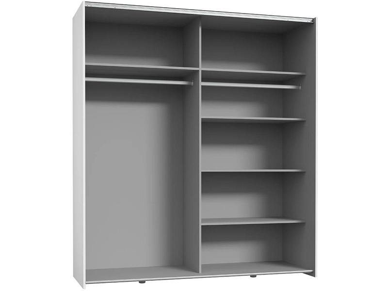 Armoire portes coulissantes GENEVE blanc Armoire portes coulissantes GENEVE blanc