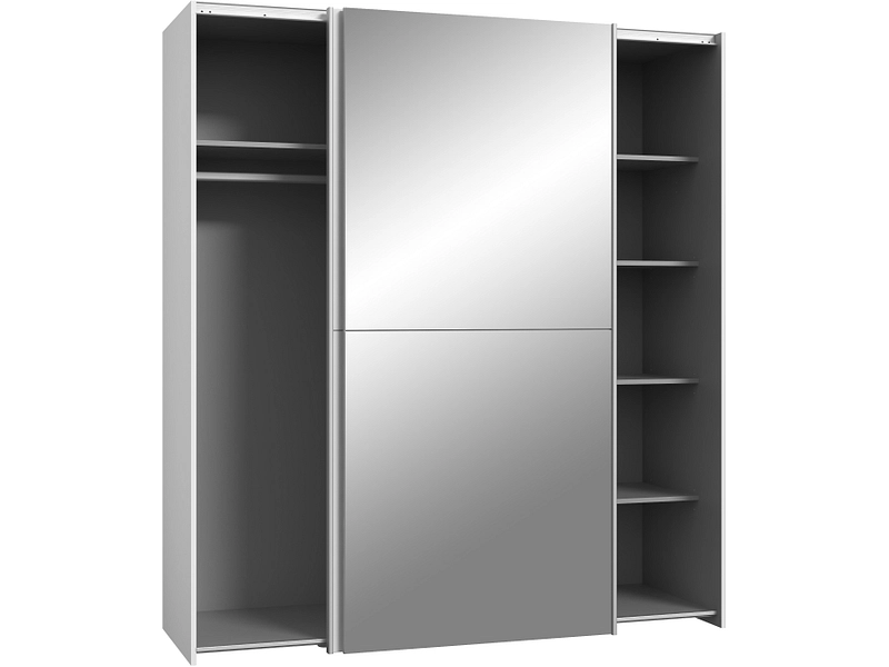 Armoire portes coulissantes GENEVE blanc Armoire portes coulissantes GENEVE blanc