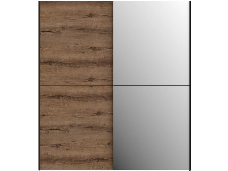 Armoire portes coulissantes GENEVE noyer Armoire portes coulissantes GENEVE noyer