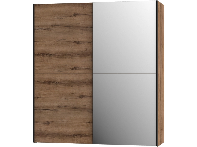 Armoire portes coulissantes GENEVE noyer Armoire portes coulissantes GENEVE noyer