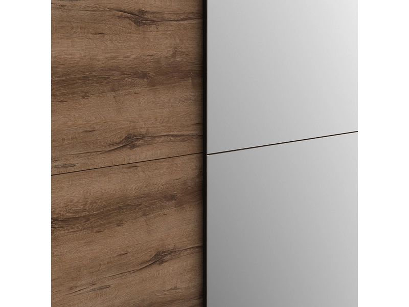 Armoire portes coulissantes GENEVE noyer Armoire portes coulissantes GENEVE noyer