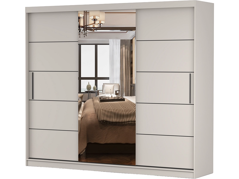 Schwebetürenschrank AVILA kaschmir