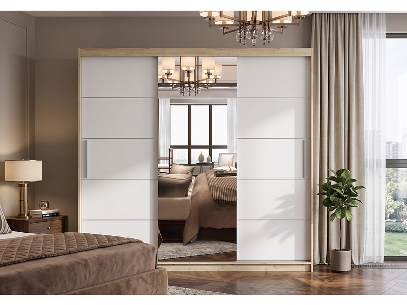 Schwebetürenschrank AVILA artisan eiche