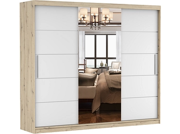 Schwebetürenschrank AVILA artisan eiche