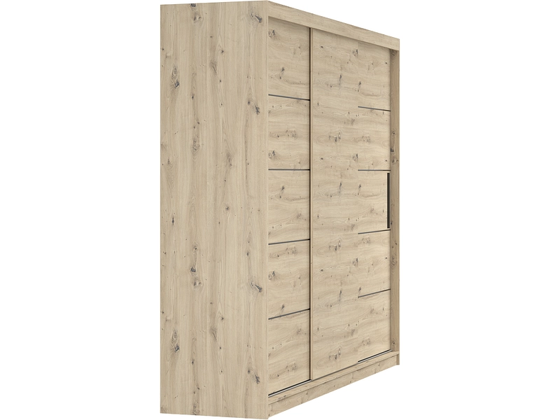 Schwebetürenschrank AVILA artisan eiche