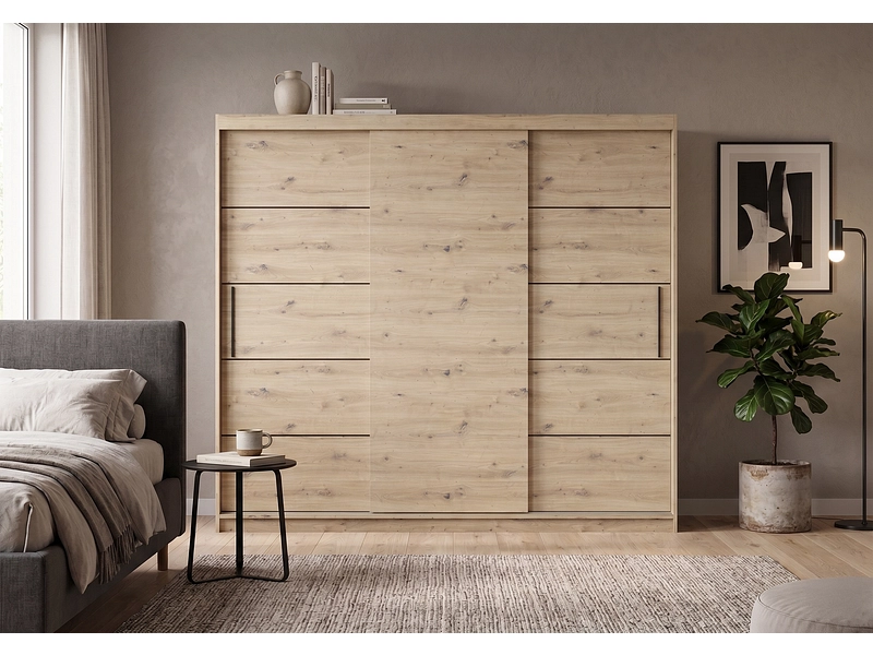 Schwebetürenschrank AVILA artisan eiche