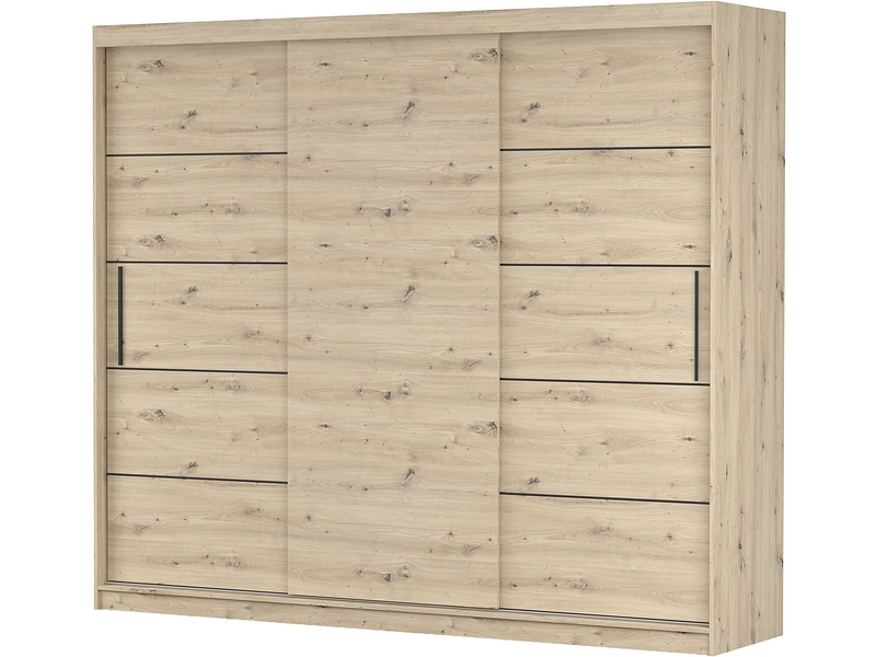 Schwebetürenschrank AVILA artisan eiche