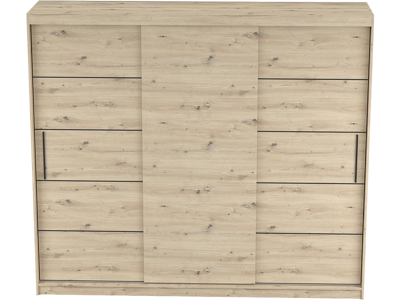 Schwebetürenschrank AVILA artisan eiche
