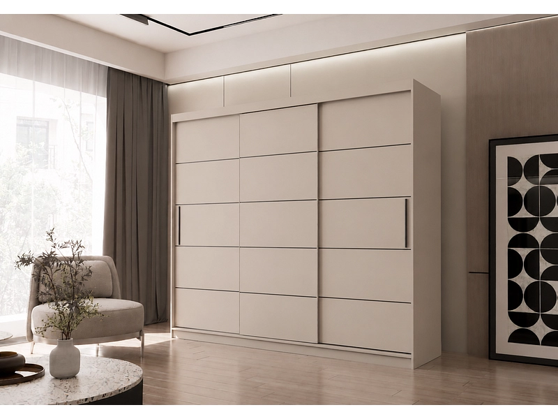 Schwebetürenschrank AVILA kaschmir