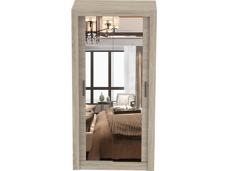 Schwebetürenschrank MILAN eiche