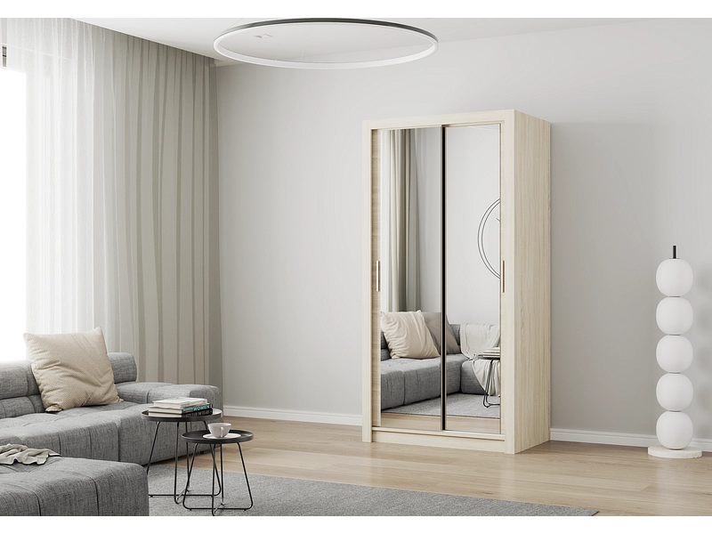 Schwebetürenschrank MILAN eiche