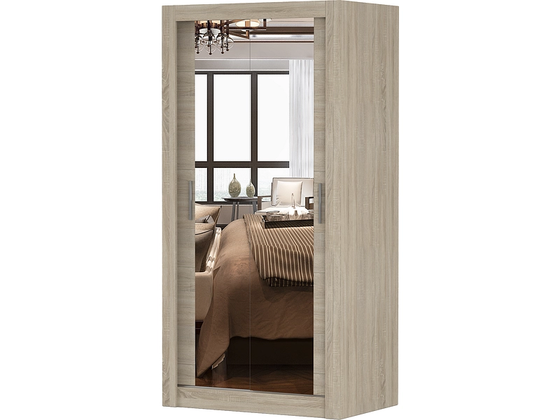 Schwebetürenschrank MILAN eiche