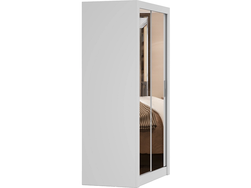 Schwebetürenschrank MILAN weiss