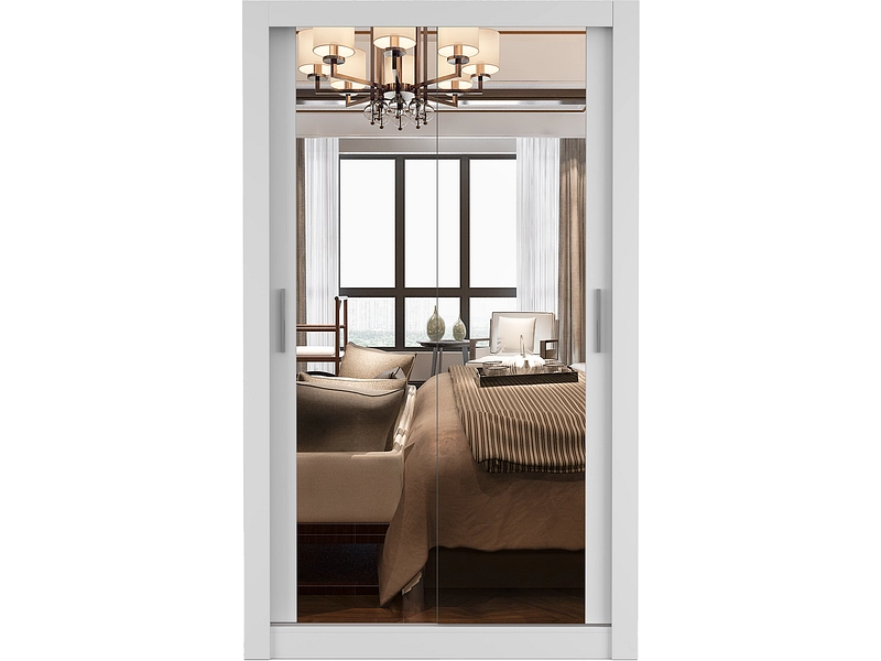 Schwebetürenschrank MILAN weiss