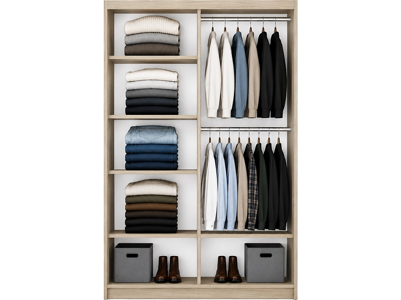Schwebetürenschrank MILAN eiche