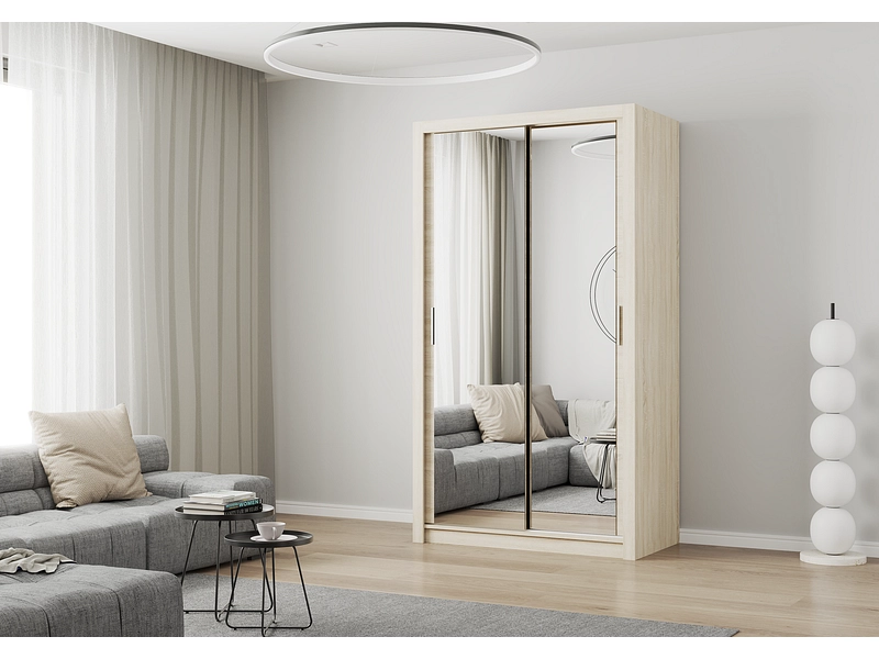Schwebetürenschrank MILAN eiche