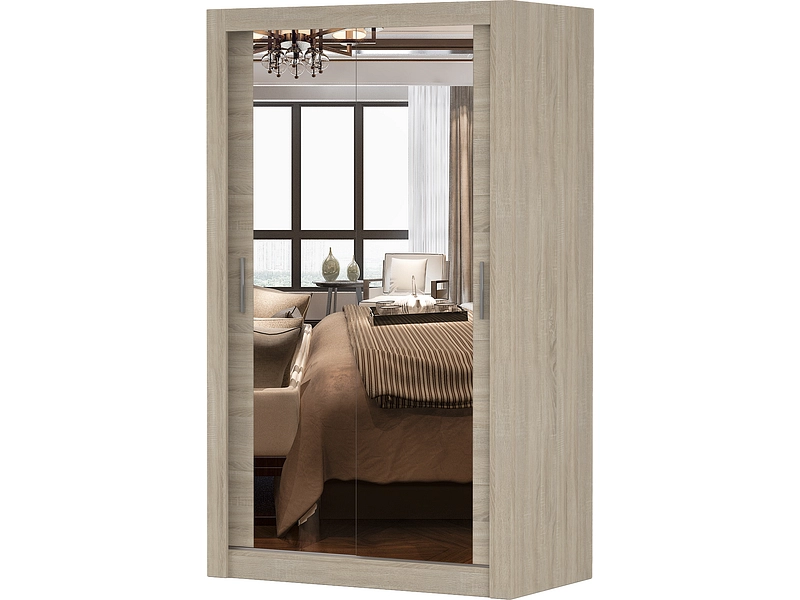 Schwebetürenschrank MILAN eiche