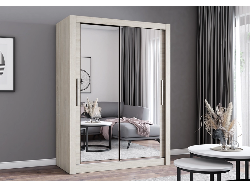 Schwebetürenschrank MILAN eiche