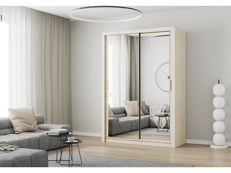 Schwebetürenschrank MILAN eiche