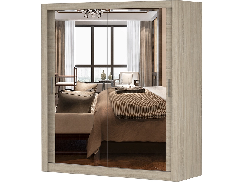 Schwebetürenschrank MILAN eiche