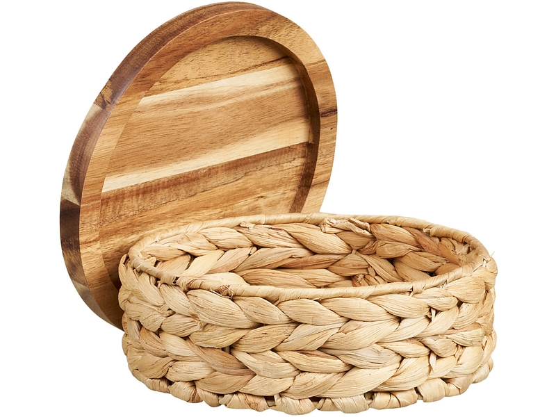 Set panier de rangement BOTOFTE bois naturel Set panier de rangement BOTOFTE bois naturel