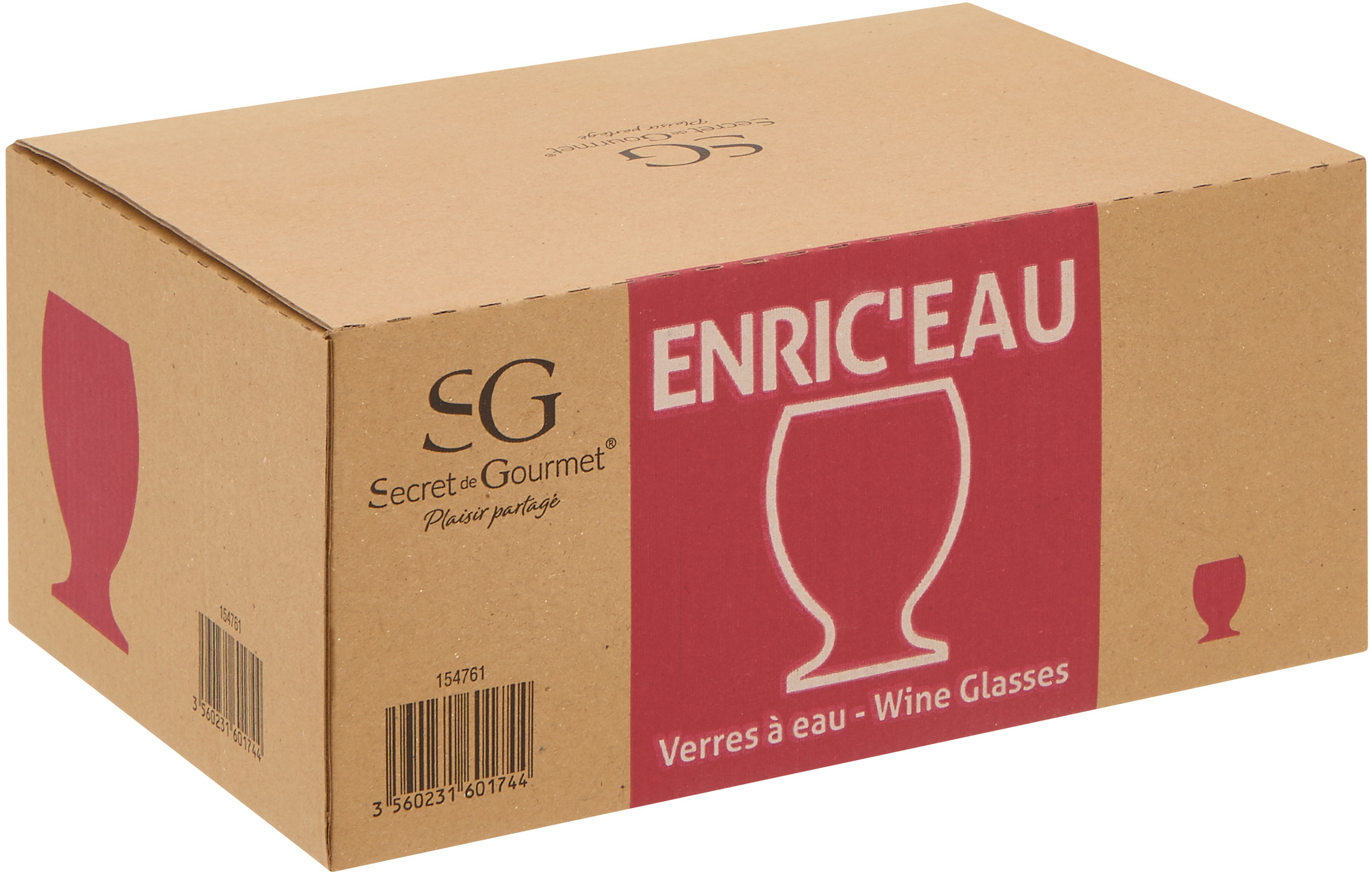 Calice da vino ENRIC'EAU 1 pezzo 0.28 L Calice da vino ENRIC'EAU 1 pezzo 0.28 L