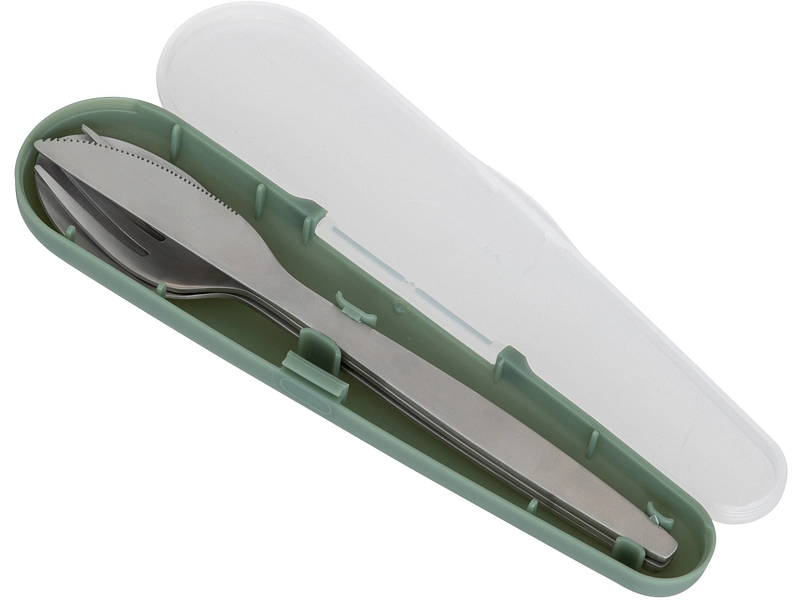 Set di posate con custodia NOMADE