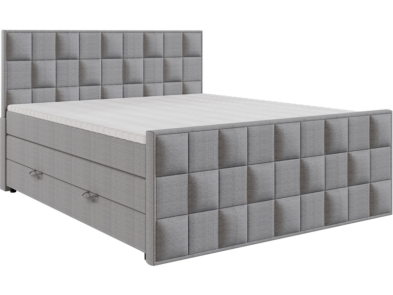 Boxspring ARIA grigio Boxspring ARIA grigio