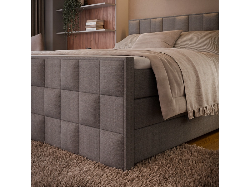 Boxspring ARIA grigio Boxspring ARIA grigio