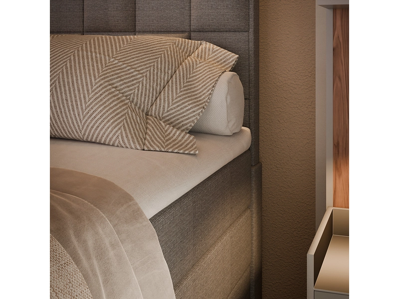 Boxspring ARIA grigio Boxspring ARIA grigio