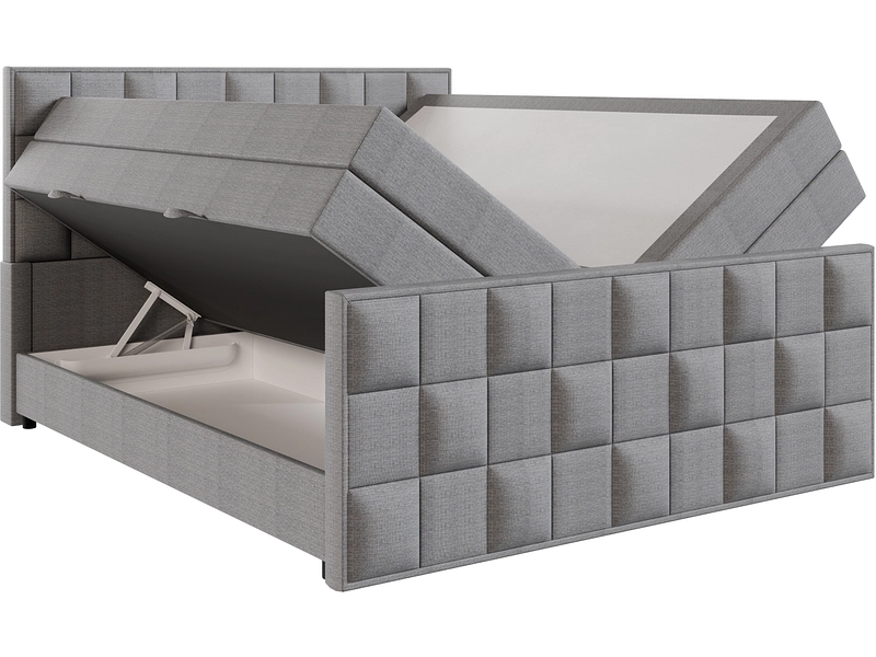 Boxspring ARIA grigio Boxspring ARIA grigio