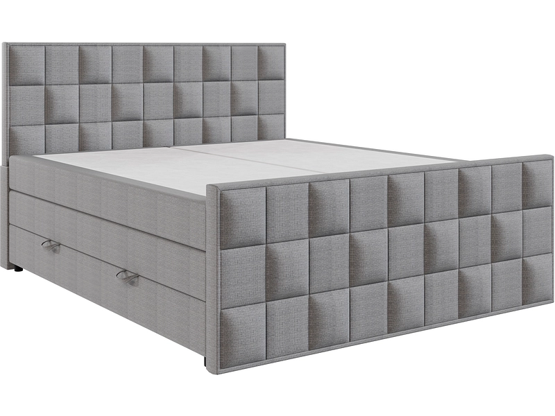 Boxspring ARIA grigio Boxspring ARIA grigio