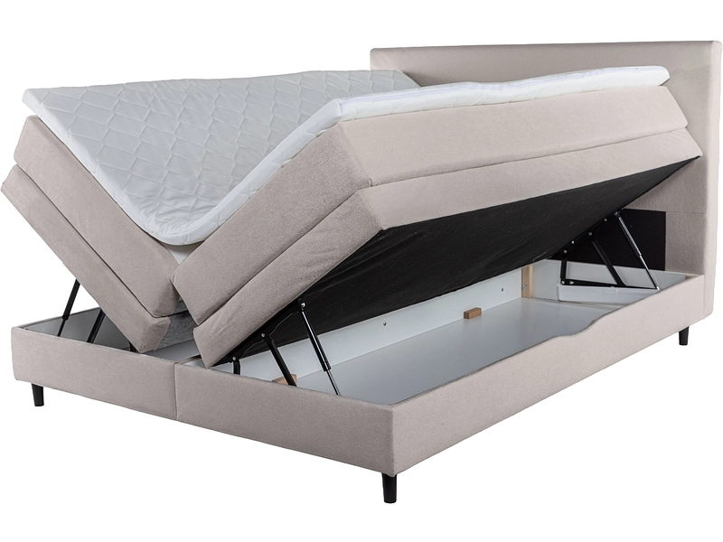 Boxspring ASTERIA beige scuro Boxspring ASTERIA beige scuro