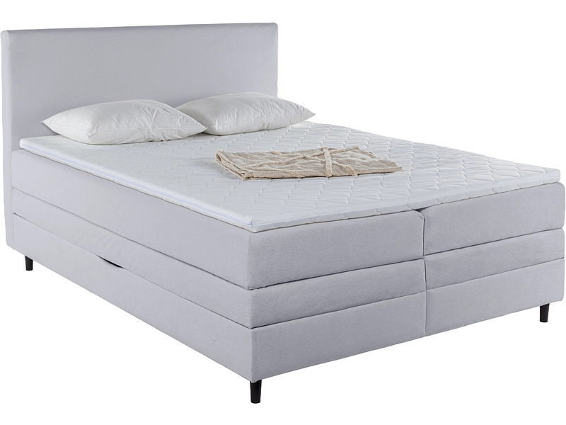 Boxspring ASTERIA grigio chiaro Boxspring ASTERIA grigio chiaro