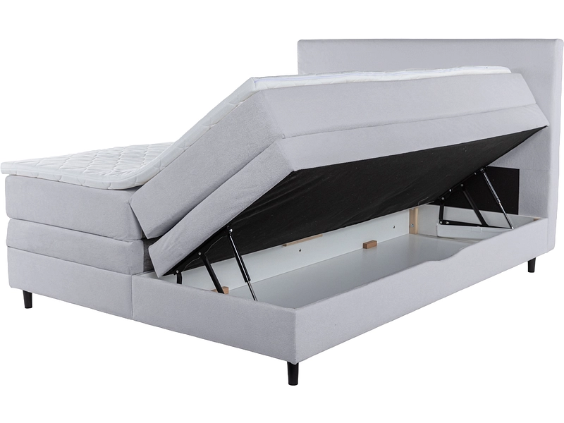 Boxspring ASTERIA grigio chiaro Boxspring ASTERIA grigio chiaro