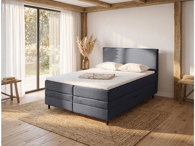 Boxspring ASTERIA grigio scuro Boxspring ASTERIA grigio scuro