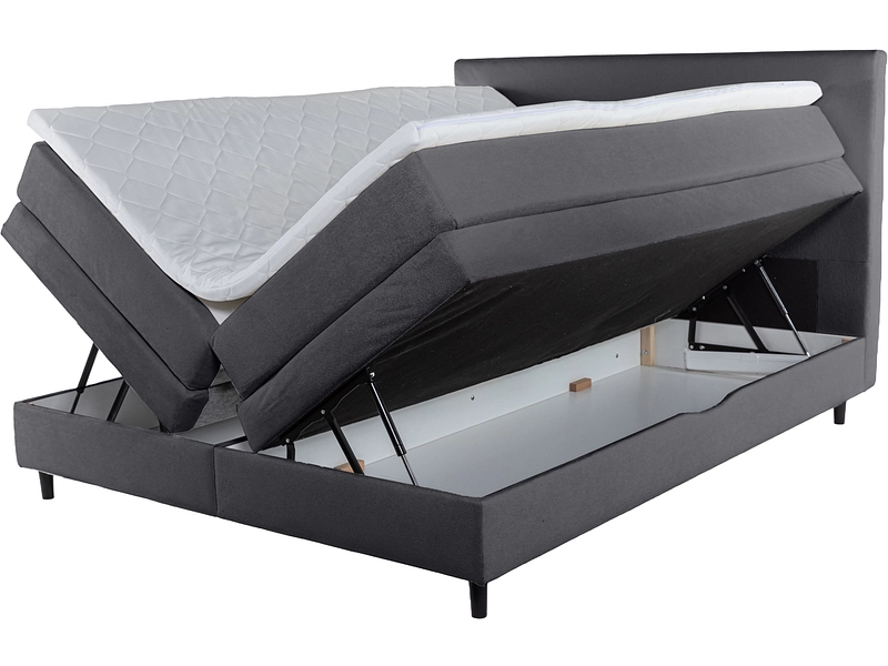 Boxspring ASTERIA grigio scuro Boxspring ASTERIA grigio scuro