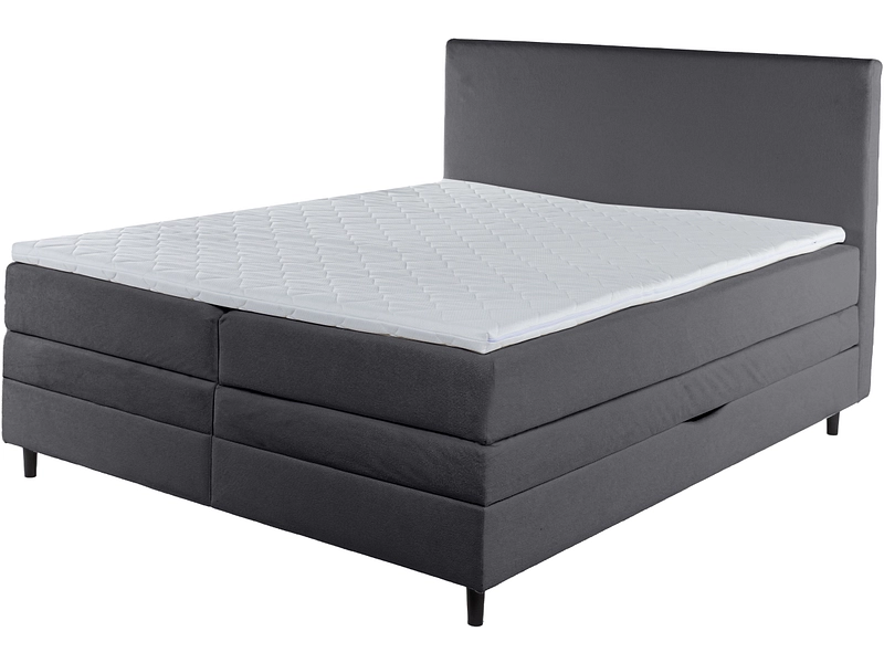 Boxspring ASTERIA grigio scuro Boxspring ASTERIA grigio scuro