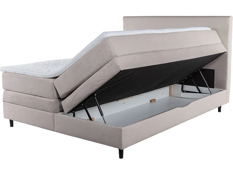 Boxspring ASTERIA beige scuro