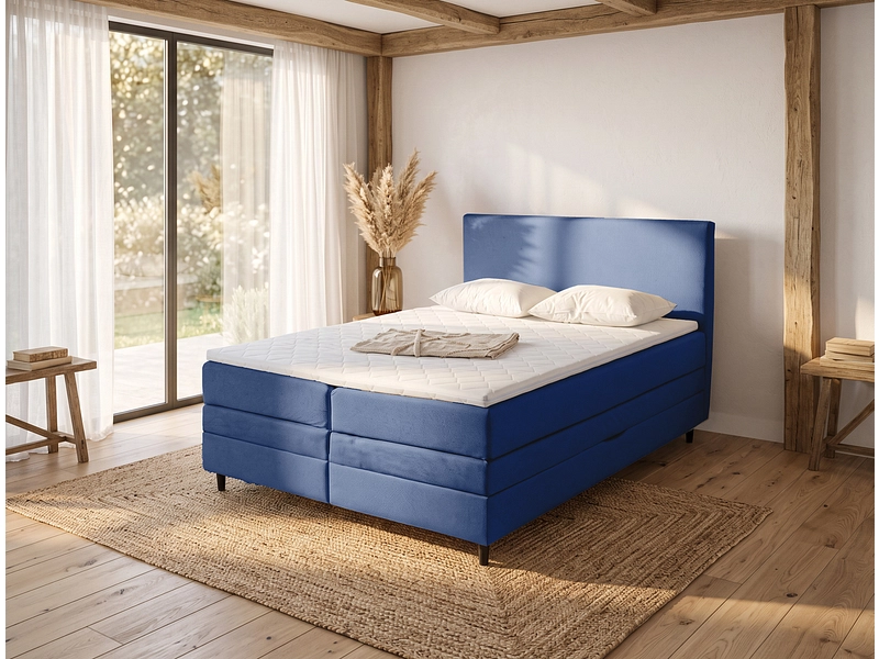 Boxspring ASTERIA blu Boxspring ASTERIA blu