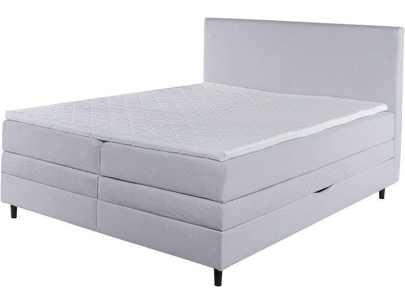 Boxspring ASTERIA grigio chiaro Boxspring ASTERIA grigio chiaro