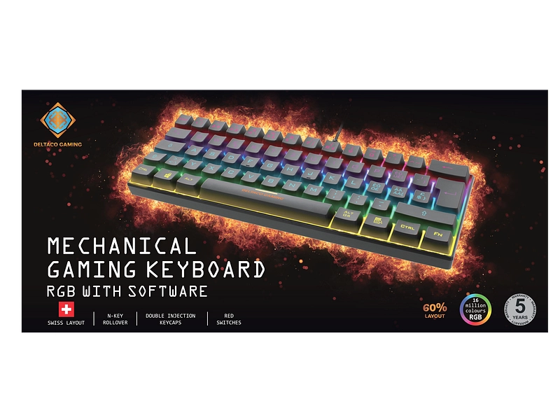 DELTACO Clavier gaming DELTACO Clavier gaming