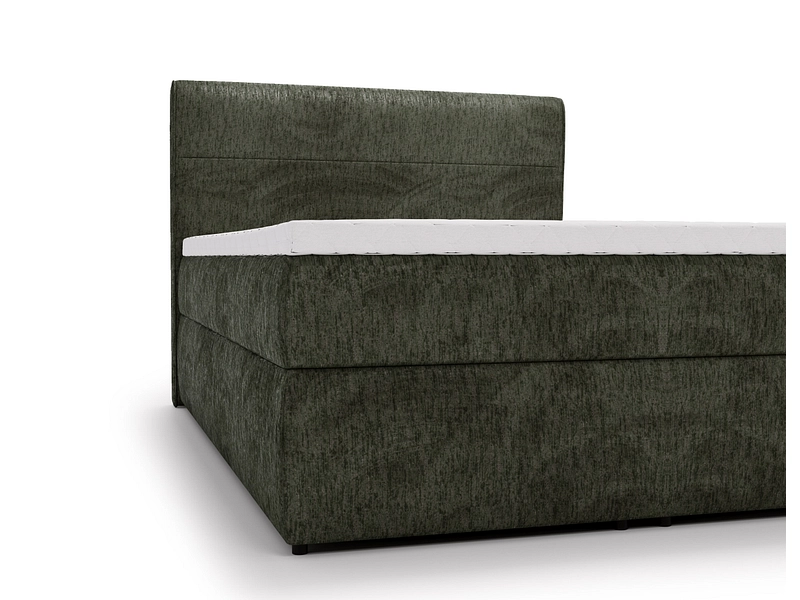 Boxspringbett SAGA grün