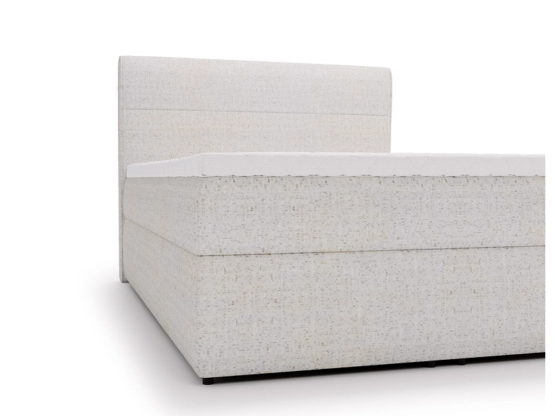 Boxspring SAGA bianco crema Boxspring SAGA bianco crema