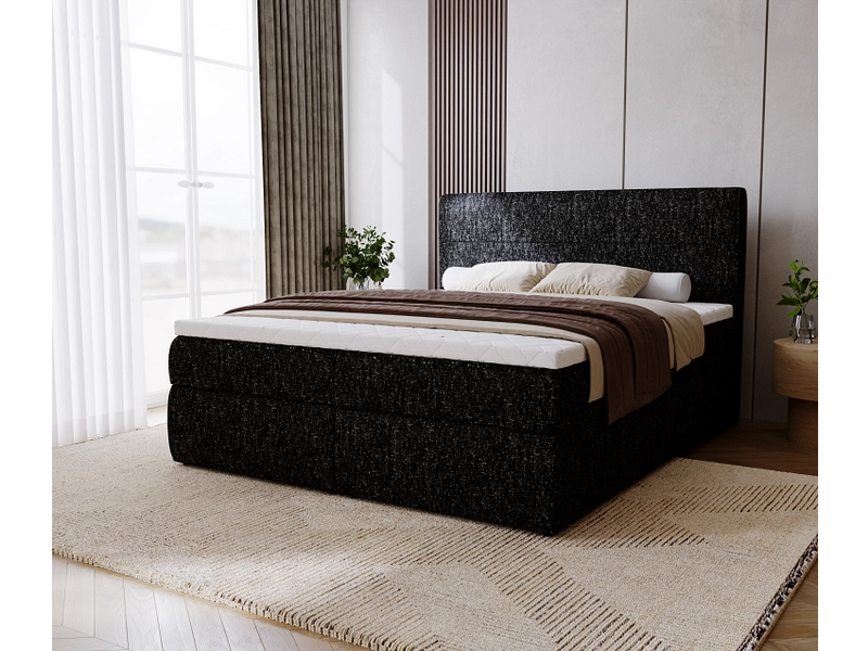 Boxspring SAGA black